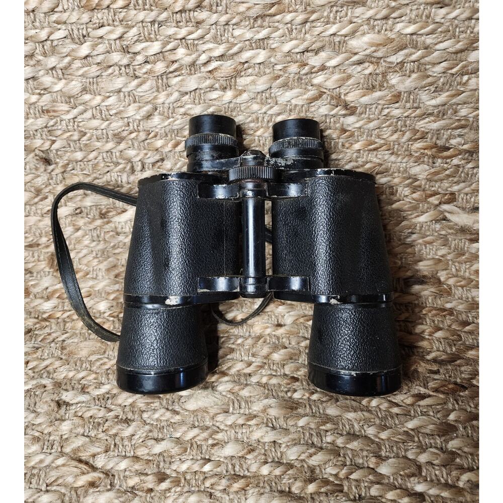 Vintage Stellar Famous Precision 7X50 Binoculars Coated Optics